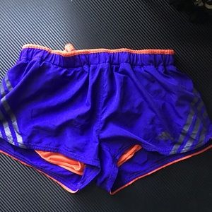 Adidas Purple Climacool Supernova Running Shorts